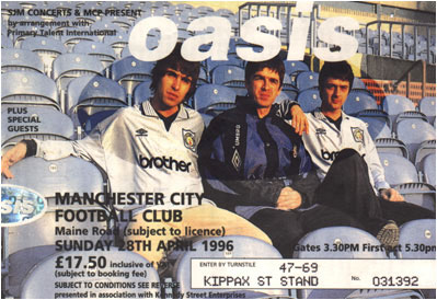 [Oasis Ticket 1996]